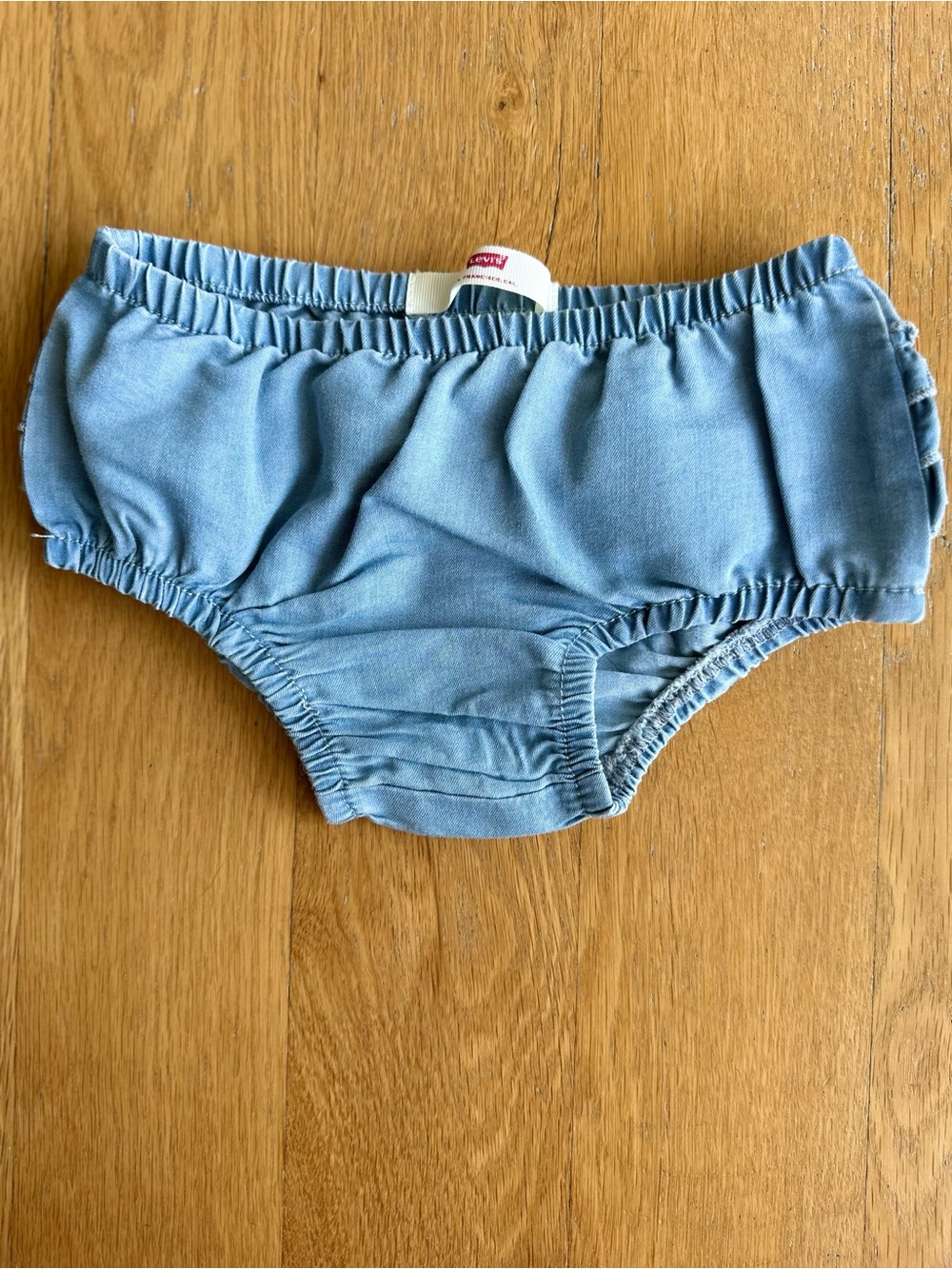 NWOT Levi's Baby Denim-Style Light Blue Diaper Cover